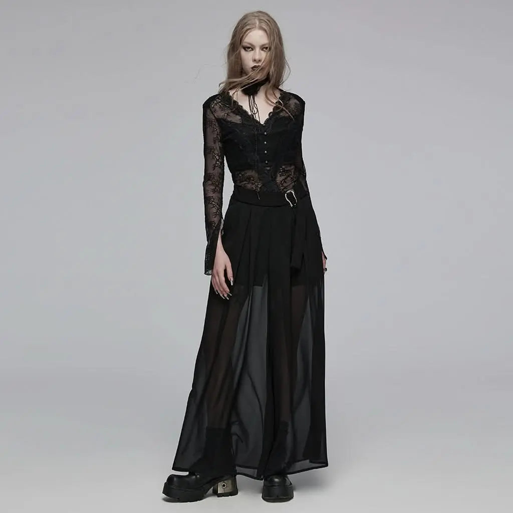 Artisanal Breeze Palazzo Pants - PunkRave