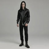 Asphyxia Button-up Shirt - PunkRave