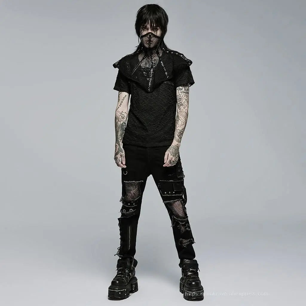Azathoth Distressed Trousers - PunkRave