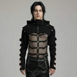Backfire Mesh Spliced Top - PunkRave
