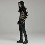 Backfire Mesh Spliced Top - PunkRave