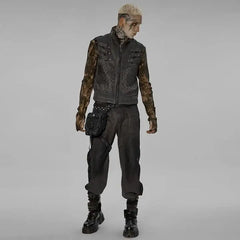 Beelzebub Biker Vest (Gray) - PunkRave