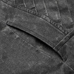 Beelzebub Biker Vest (Gray) - PunkRave