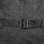 Beelzebub Biker Vest (Gray) - PunkRave