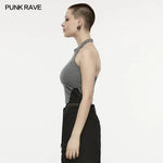 Bisterne Printed Halterneck PunkRave