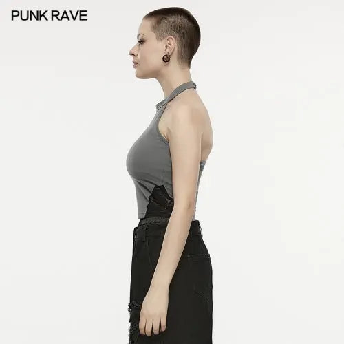 Bisterne Printed Halterneck PunkRave