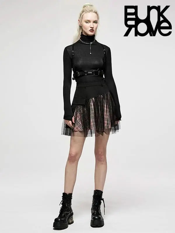 Bite Me Faux Leather Harness - PunkRave