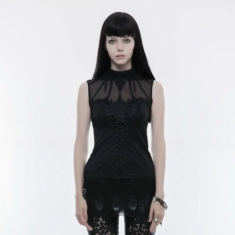 Black Rainfall Top - PunkRave
