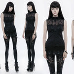 Black Rainfall Top - PunkRave