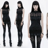 Black Rainfall Top - PunkRave