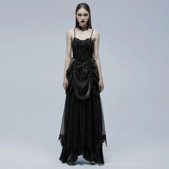 Black Widow Printed Slip Dress My Store