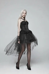 Blacknight Riddel Skirt - PunkRave