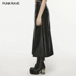 Blade Runaway - Punk High Waisted PU Skirt My Store
