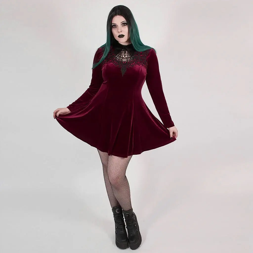 Bloodborne Dress - Red - PunkRave