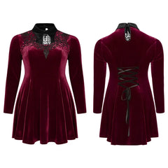 Bloodborne Dress - Red - PunkRave