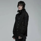 Blue Afternoon Sheer Button Up Shirt - PunkRave