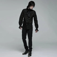 Blue Afternoon Sheer Button Up Shirt - PunkRave