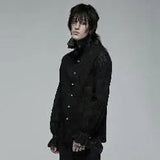 Blue Afternoon Sheer Button Up Shirt - PunkRave