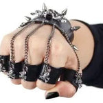 Bracelet "tête de mort" et bagues