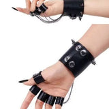 Bracelet "tête de mort" et bagues