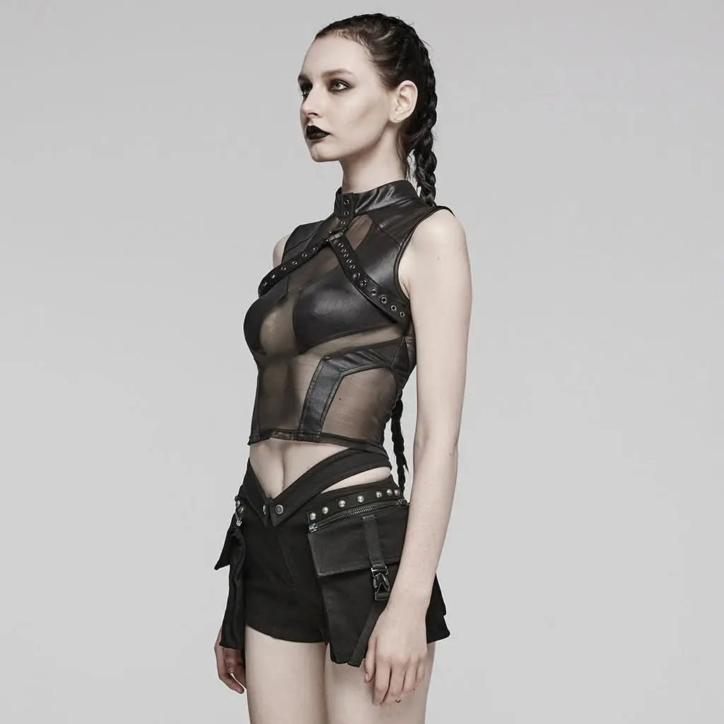 Calliope Mesh Top - PunkRave
