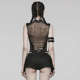 Calliope Mesh Top - PunkRave