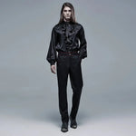 Camazotz Straight Fit Pants - Black and Red PunkRave