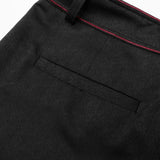 Camazotz Straight Fit Pants - Black and Red PunkRave