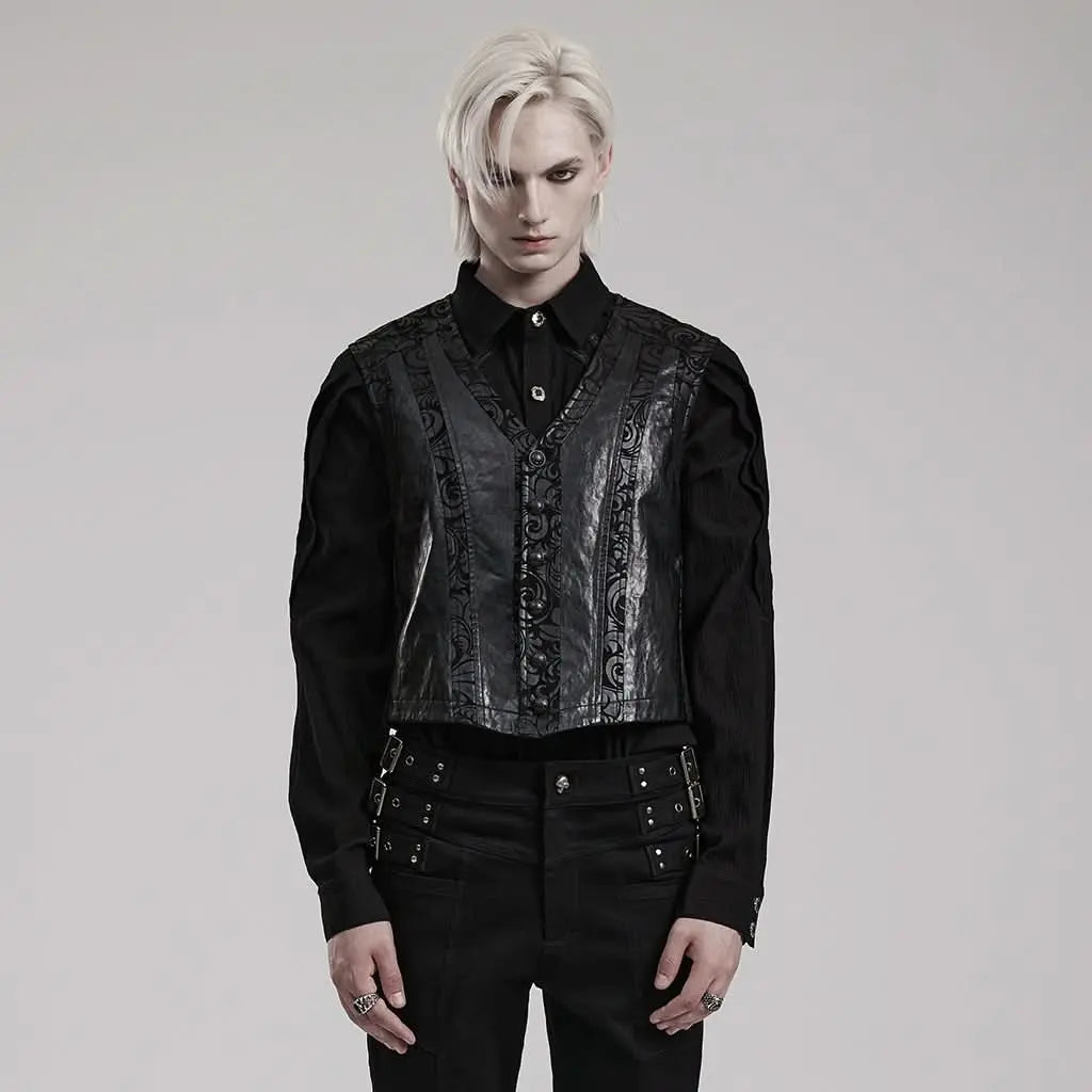 Candlemass Printed Waistcoat - PunkRave