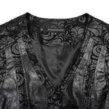 Candlemass Printed Waistcoat - PunkRave