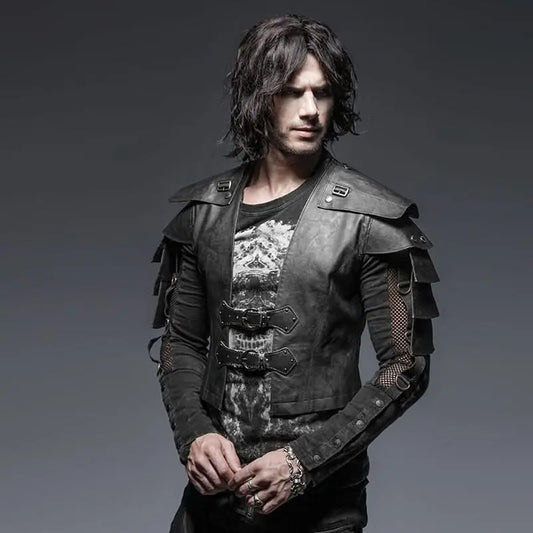 Carthage Gladiator Jacket - Black - PunkRave