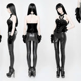 Cathedral Arch Leggings - Black - PunkRave