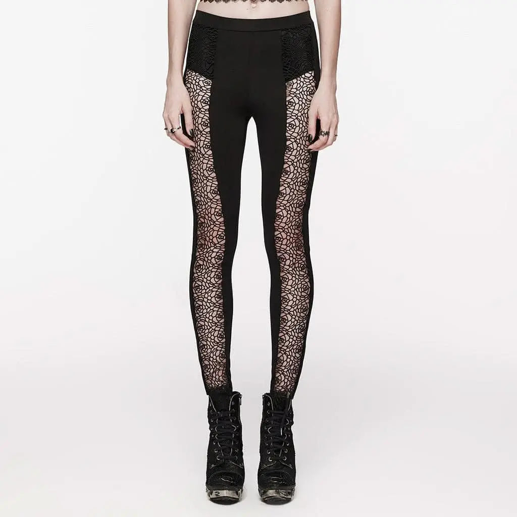 Celestial Summer Hollow-Out Leggings - PunkRave