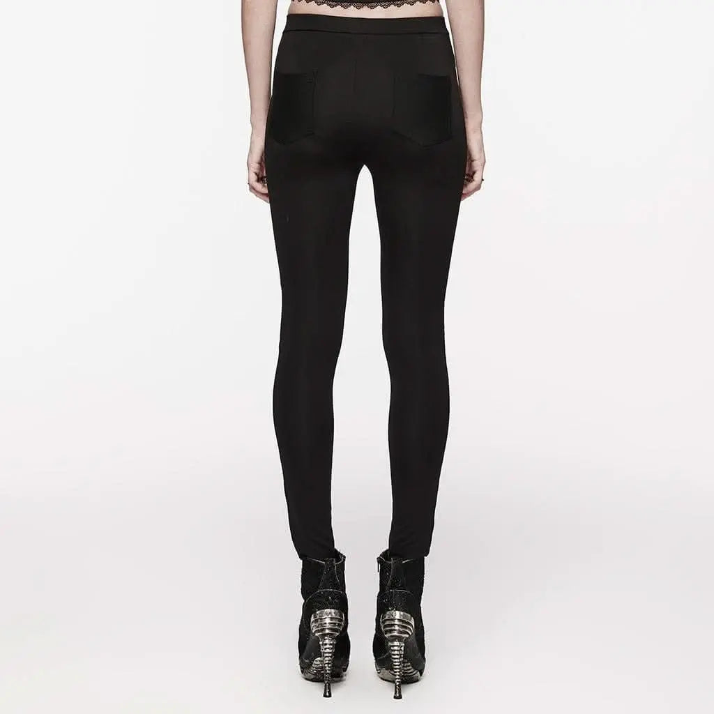 Celestial Summer Hollow-Out Leggings - PunkRave