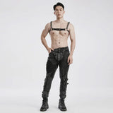 Chains and Leather - Punk Chain Harness My Store