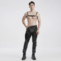 Chains and Leather - Punk Chain Harness My Store