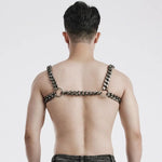 Chains and Leather - Punk Chain Harness - PunkRave