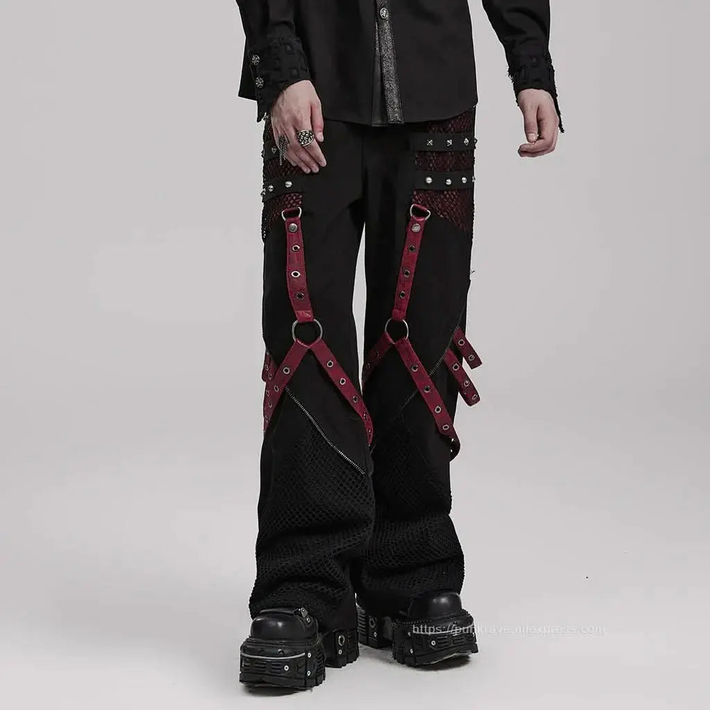 Chaos Combat Straight Trousers - PunkRave
