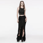 Chiaroscuro Waterfall Skirt - PunkRave