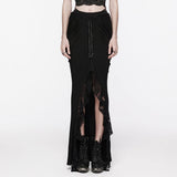 Chiaroscuro Waterfall Skirt - PunkRave
