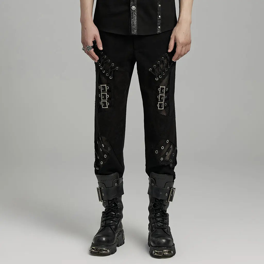 Chronomancy Straight Fit Trousers PunkRave