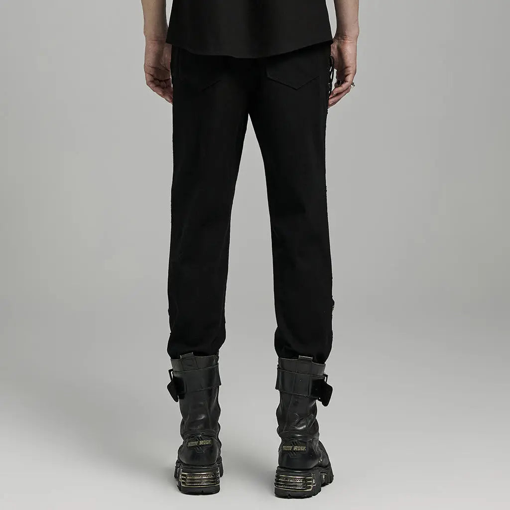 Chronomancy Straight Fit Trousers PunkRave