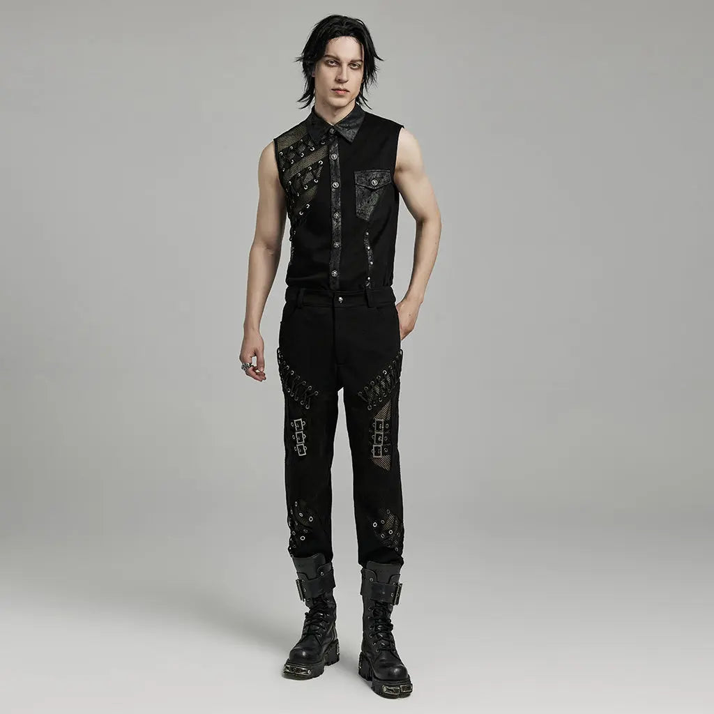 Chronomancy Straight Fit Trousers PunkRave