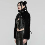 Cindralis Fur Jacket - PunkRave