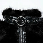 Cindralis Fur Jacket - PunkRave