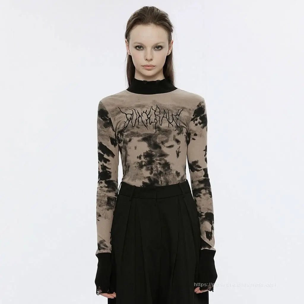 Cinnamon Babe Turtleneck Top - PunkRave