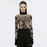 Cinnamon Babe Turtleneck Top - PunkRave