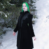 Mysterious Mayhem Coat - Black