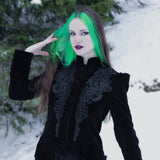 Mysterious Mayhem Coat - Black