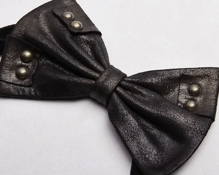 Cooper Dewdrops Bow-Tie - Black - PunkRave